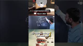 Legal Current Affairs [upl. by Lose]