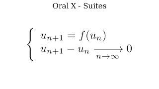 Oraux XENS  Une suite surprenante [upl. by Feil]