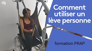 Comment Utiliser un lève personne  Formation ADVF [upl. by Frederico]