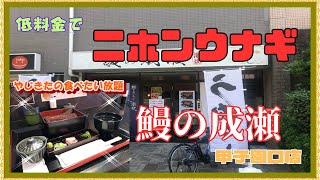 【西宮 グルメ】甲子園口の 鰻の成瀬 甲子園口店！【関西 兵庫】 [upl. by Iv992]