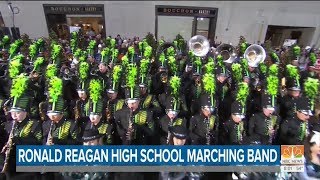 Ronald Reagan Marching Band Today Show 2019 [upl. by Radec]