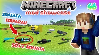 MOD TEMBAK TEMBAKAN TERBARU amp TERBAIK DI MINECRAFT  MOD SHOWCASE INDONESIA [upl. by Yetnom407]