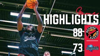 HIGHLIGHTS  Reading Rockets 8873 Bristol Hurricanes  NBL Division 1 [upl. by Nailluj]