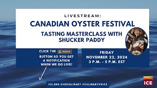 Canadian Oyster Festival with Shucker Paddy [upl. by Ranilopa640]