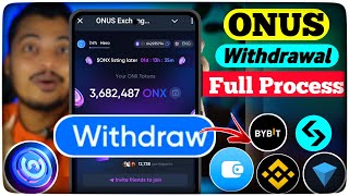 ONUS Airdrop Withdrawal  Onus ONX Token Withdrawal to Binance Bybit Bitget  Onus Airdrop Claim [upl. by Fronia]