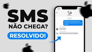 SMS NÃO CHEGA no IPHONE RESOLVIDO [upl. by Eiramanig]