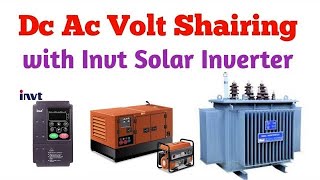 VOLT SHARING ACDC  with INVT inverter [upl. by Jelene]