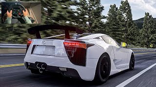 Assetto Corsa  Lexus LFA  Steering Wheel Gameplay Best Sound Mod [upl. by Stella]