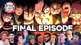 Kimetsu No Yaiba Season 4 Ep 8 Reaction Mashup Uncut  Demon Slayer 4x8 Reaction Mashup [upl. by Hodess]