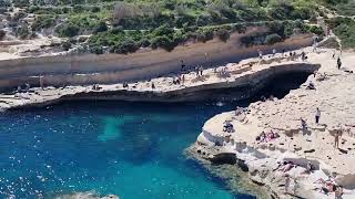 Walking from Marsaskala to Marsaxlokk Malta 17 March 2024 [upl. by Blanch196]