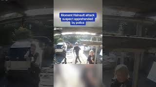 This is the moment Hainault attack suspect was apprehended by police [upl. by Raffarty]