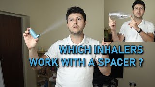 Which inhalers work with a spacer [upl. by Melak]