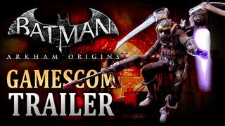 Batman Arkham Origins  Firefly Trailer Gamescom 2013 [upl. by Ittam364]