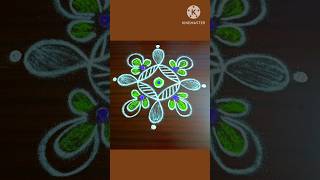 viralvideo rangoli flowersmugguluwithdotssmall viralshorts [upl. by Rolat]