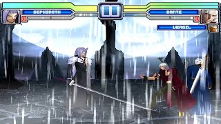 Sephiroth VS Dante amp Vergil  Request [upl. by Xylia]