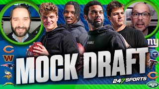 2024 NFL Mock Draft Where the TOP QBs will land ✈️ 🏈  Caleb Williams JJ McCarthy Jayden Daniels [upl. by Small]