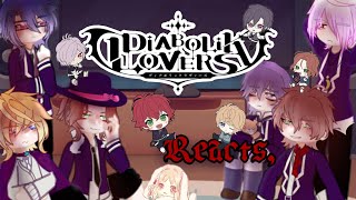 Diabolik Lovers React To “Yui but she’s written by me”  PUT IN 2X SPEED  Gacha Life 2 [upl. by Helaina]