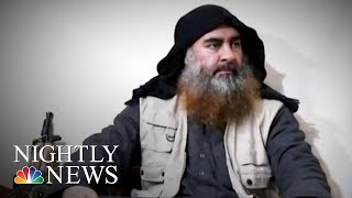 ISIS leader Abu Bakr alBaghdadi Killed In US raid  NBC Nightly News [upl. by Onivla]