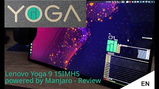 EN  Lenovo Yoga Convertible Powered By Manjaro  Review [upl. by Nirehs]