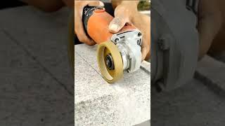 Handmade Wheel Diamond Grinding Wheel for Flat Edge Stone [upl. by Zeb]