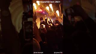 Astroworld Festival 2021 Travis Scott Open Moshpit View [upl. by Nivlag]