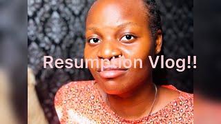 Resumption Vlog  Redeemers University  Nigeria University [upl. by Tseng]