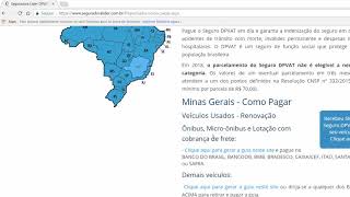 Como saber o valor do DPVAT 2018 e emitir a guia para pagamento [upl. by Towrey943]