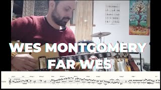 Wes Montgomery  Far Wes Transcribed and played by Michele Caccavale [upl. by Moreta721]