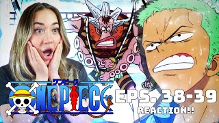 ARLONGS PARK BATTLE FIRST TIME WATCHING ONE PIECE Episodes 38 amp 39 REACTION [upl. by Daphne295]