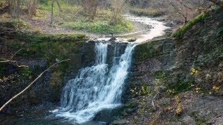 Wodospad Iwla Beskid Niski Chyrowa waterfall Low Beskid [upl. by Nocaed]