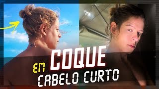 COMO FAZER COQUE EM CABELO CURTO  DICAS e TRUQUES [upl. by Aivatal992]