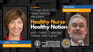 American Nurses Association CEO Marla Weston Discusses Grand Challenges with Seth Kahan [upl. by Nylkaj]