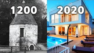 Evolution Of Houses 1200  2020 [upl. by Cadmann]