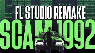 How I made the SCAM 1992 Theme  FL Studio Project Walkthrough [upl. by Nirre571]