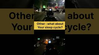 Late night bike ride jawa42bobber 😂 [upl. by Ayiotal]