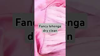 Fancy lehenga dry cleaning chemical process [upl. by Aikam]