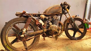 Restoration An Old Rusty 𝐊𝐀𝐖𝐀𝐒𝐀𝐊𝐈 Motorcycles Racing  Repair 4stroke 𝐑𝐄𝐁𝐄𝐋 Engine USA [upl. by Ranjiv144]