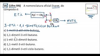 A nomenclatura oficial IUPAC do composto abaixo é [upl. by Sackman]