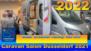 2022 Dreamer Family Van 4x4 Interior Exterior Walkaround Caravan Salon Düsseldorf 2021 [upl. by Greene140]