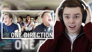 ONE DIRECTION  Carpool Karaoke Reaction  Looks SO Fun [upl. by Vernier]