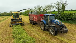 First Cut Silage 2024 with Brennan Farms [upl. by Georgena]