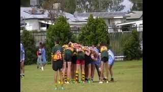 Moree Secondary College Vs Farrer Ag School 2015 U14s [upl. by Ylra]