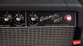 Fender Bassman 100T Head amp 15quot Cab [upl. by Amadeo]