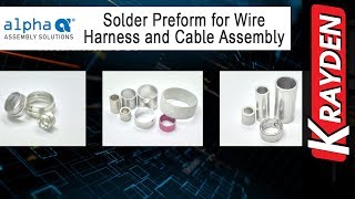 Alpha Preform Demo for Wire Harness and Cable Assembly [upl. by Jenei]