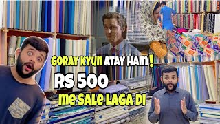 500 me offer laga di 🔥🔥goray kiun atay hai 😎🤔 shoping karvai maryam ko  👀💸✌️ [upl. by Carpio]