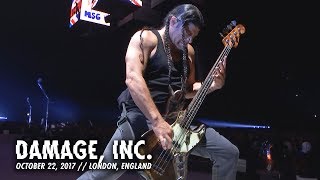 Metallica Damage Inc London England  October 22 2017 [upl. by Manvil]