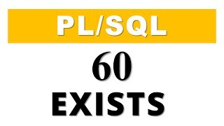 PLSQL tutorial 60 Collection Method EXISTS in Oracle Database by Manish Sharma [upl. by Thanh265]