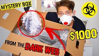 BUYING A 1000 MYSTERY BOX FROM THE DARK WEB AND THIS IS WHAT HAPPENED WEIRD CHALLENGE [upl. by Earb123]