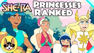 SheRa and the Princesses of Power Characters Ranked Dreamworks SheRa [upl. by Kaiulani]