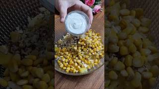 A simple salad recipeCorn salad recipe cornsalad simplecornsalad easysaladrecipe bestcornsalad [upl. by Louie238]